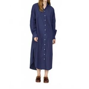 NEW LMND chiara maxi dress in navy